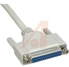 RS232 DB25(25 LINE) 25 FOOT MALE/FEMALECABLE - 70159711 - Allied Electronics, Inc.