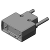 D-Sub, D-Shaped Connector Backshells, Hoods - 670-DE-C8-J9-B5-1R-ND - DigiKey