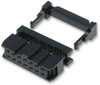 Wire-To-Board Connector, With Strain Relief, T812 Series, Idc / Idt, Receptacle, 30, 2.54 Mm Rohs Compliant Amphenol Communications Solutions - 45W6473 - Newark, An Avnet Company