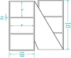General Use Label w/ Perf - Fanfolded - 672006 - Western Numerical Control