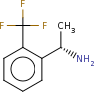 (S)-1-[2-(Trifluoromethyl)phenyl]ethylamine -- 3830-3-S2 - Image