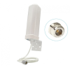 5G 5dBi OMNI Fiberglass Antenna With RG58 White Cable (L-10CM) + N Female St. Connector - ET-5G5OFG-2WL10C-NFS - Eteily Technologies India Pvt. Ltd.