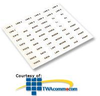 ICC Text ID Labels - IC107LBL01 - TelephoneStuff.com