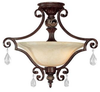 3513CB-CR Semi-Flush Mts.-Bowl Style - 617768 - Capital Lighting, Inc.