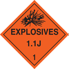 DOT Vehicle Placards - 63342 - Brady Corporation