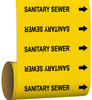 Roll Form Pipe Markers - 41474 - Brady Corporation