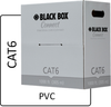 1000-ft. CAT6 250-MHz Solid Bulk Cable UTP CM White - C6-CM-SLD-WH - Black Box