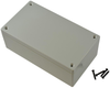 Enclosure, Box, Plastic, Gray; Enclosure Type Bud Industries - 52F6533 - Newark, An Avnet Company