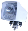 50 watt HID Boat Light - 6X6 square - 4500 lumens -12/24VDC - FLOOD 340'X340' - White - HID-66-W-F - Larson Electronics LLC