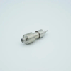 SMA Coaxial Feedthrough, 50 Ohm Matched Impedance, 1 Pin, Grounded Shield, 0.495″ Dia SS Weld Adapter - A1908-1-W - MPF Products, INC.