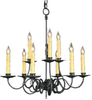 1319CH Mid. Chandeliers-Candle - 769023 - Capital Lighting, Inc.