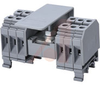 Terminal Block, Distribution Block, Center in, 8 out, 41/95A, 600V, Gray - 70077549 - Allied Electronics, Inc.