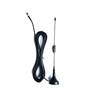 915MHz 3dBi Spring Magnetic Antenna With RG174 Cable (L-3Mtr) + SMA Male St. Connector - ET-9153M-1L3-SMS-S1 - Eteily Technologies India Pvt. Ltd.