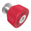 Captive Screw, M3 X 0.5, Press-in, Phillips Recess, Knurled Red Knob - 47-99-945-1P0-K013 - Southco