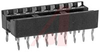 Socket, DIP;Dual Leaf;18 Pos.;0.100In.cen.;Thru Hole;0.310In.;Ber. Copper;Tin - 70084224 - Allied Electronics, Inc.