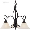 KP-100-3-13 Mid. Chandeliers-Glass Down - 647214 - Capital Lighting, Inc.