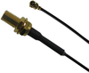 Coaxial Cable Assembly, 1.13Mm, 50Mm, Black; Connector Type A Amphenol Rf - 57T9550 - Newark, An Avnet Company