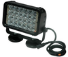Infrared LED Light Emitter - 24, 3-Watt LEDs - 900'L X 100'W Spot Beam - Magnetic Mount -- LEDLB-24E-IR-M