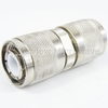 HN Male (plug) to HN Male (plug) Adapter, Nickel Plated Brass Body, 1.2 VSWR - SM3920 - Fairview Microwave Inc.