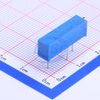 Resistors >> Variable Resistors/Potentiometers -- 3006P-1-104 - Image