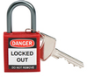 Red Compact Safety Lock - 143150 - Brady Corporation