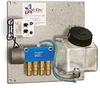 Quick Pack Complete Lubrication System, 4 Motor Operated PurgeX Pumps for Liquid, 1 qt Polycarbonate Reservoir, 120V/60Hz -- B3545-104