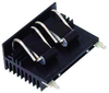 Heat Sink, Aluminium, Black, To-126, 2 Clips; Thermal Resistance Ohmite - 05W6378 - Newark, An Avnet Company