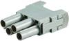 Heavy Duty Insert, Rcpt, 4Pos, 6Mm2; Product Range Te Connectivity - 62AC1366 - Newark, An Avnet Company