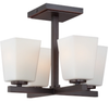 1542-167 4 Light Semi Flush - 1542-167 - Minka Group