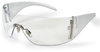 North W101 Small Polycarbonate Standard Safety Glasses Clear Lens - Clear Frame - Wrap Around Frame - 040025-000890 - 040025-000890 - R. S. Hughes Company, Inc.
