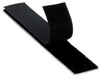 3M Scotchmate SJ3404 Black Hook & Loop Tape - Hook with 280 hooks/in Stem Count - 2 in Width x 50 yd Length - 97896 - 051111-97896 - R. S. Hughes Company, Inc.