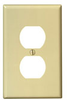Receptacle Wallplates - PJ8-GY - Leviton Manufacturing