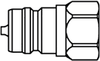 ISO A Interchange Poppet Style Coupling -- ANV-04M-04FP - Image