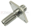 SMA Female (Jack) to SMA Female (Jack) 4 Hole Flange Adapter, Passivated Stainless Steel Body, High Temp, 1.25 VSWR - SM4923 - Fairview Microwave Inc.