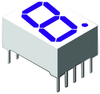 Display, Seven Segment, 14Mm, Green; Led Color Lumex - 09J9115 - Newark, An Avnet Company