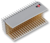 Connector, Backplane, Plug, 133 Position, 7Row, 2Mm; Product Range Ept - 33P9219 - Newark, An Avnet Company