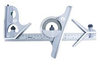 Combination Square Set,300mm Rule, Sq Hd, Ctr Hd, Protractor -- 180-910B - Image