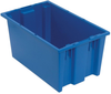 Genuine Stack & Nest Tote Bin, Blue; Bin Colour Quantum Storage - 44AC7528 - Newark, An Avnet Company