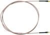 Coaxial Cable, Rg-178B/u, 48In, Brown; Connector Type A Pomona - 10R1231 - Newark, An Avnet Company
