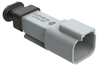 Automotive Connectors - AT04-2P-SR02GRY - Powell Electronics, Inc.