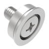 Flush Screw Assembly, M4 X 0.7, Phillips Recess, Stainless Steel, Passivated -- F5-M4-P2 - Image
