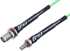 SMA Female Bulkhead to TNC Female Bulkhead Low Loss Cable 60 Inch Length Using PE-P160LL Coax - PE3C5266-60 - Pasternack