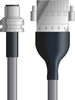 DN4110049F01 - LAPP UNITRONIC® DeviceNet Cordsets 14 & 18 AWG / 1 + 1 pair Bus - Gray PVC - M12 Male Bulkhead / Plug Header connectors - 1m - OLFDN4110049F01 - Lapp Tannehill