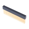 Connectors, Interconnects - Rectangular Connectors - Headers, Receptacles, Female Sockets - 1290749-SSQ-123-04-G-D - Win Source Electronics