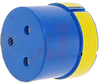connector comp,insert only,size 28,blueinsul,3 #8 solder cup socket contact - 70141509 - Allied Electronics, Inc.