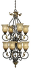 Large Chandeliers-Glass Shade - 6403 - Light Center (The)