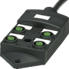 Splitter boxes - V1-4A-E2-5M-PUR - Pepperl+Fuchs SE