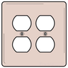 Standard Wall Plate - NPJ82AL - Hubbell Incorporated