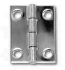 Hinges, Butt Hinges, Stainless Steel, Marine Butt Hinges Polished Stainless with holes -- SP0990 - Image