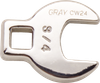 3/8" Drive Metric Open End Crowfoot Wrenches -- CW14M - Image